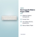 NORMOGRAFO MAKRO PAPER 5MM - características principales