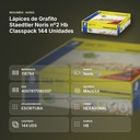 LÁPICES DE GRAFITO STAEDTLER NORIS Nº2 HB CLASSPACK 144 UNIDADES - resumen de atributos