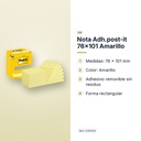 NOTA ADH.POST-IT 76X101 AMARILLO - características principales