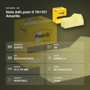 NOTA ADH.POST-IT 76X101 AMARILLO - resumen de atributos