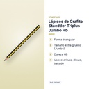 LÁPICES DE GRAFITO STAEDTLER TRIPLUS JUMBO HB - características principales