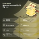 NOTA AHD.BISMARK 75X75 ZIG-ZAG - resumen de atributos