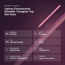 LÁPICES FLUORESCENTE STAEDTLER TRIANGULAR TOP STAR ROSA - resumen de atributos