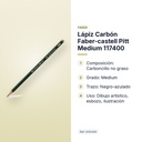 LÁPIZ CARBÓN FABER-CASTELL PITT MEDIUM 117400 - características principales
