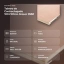 TABLERO DE CONTRACHAPADO 100×100CM GROSOR 3MM - resumen de atributos