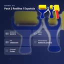 PACK 2 RODILLOS 1 ESPATULA - resumen de atributos