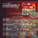 LENTEJUELAS FIXO KIDS 20 G CORAZON METALIZADOS - resumen de atributos