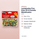 LENTEJUELAS FIXO KIDS 20 G ESTRELLA METALIZADOS - características principales