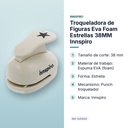 TROQUELADORA DE FIGURAS EVA FOAM ESTRELLAS 38MM INNSPIRO - características principales
