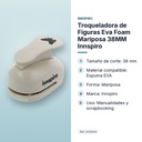 TROQUELADORA DE FIGURAS EVA FOAM MARIPOSA 38MM INNSPIRO - características principales