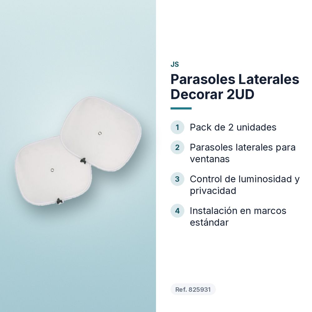 PARASOLES LATERALES DECORAR 2UD - características principales