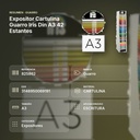 EXPOSITOR CARTULINA GUARRO IRIS DIN A3 42 ESTANTES - resumen de atributos