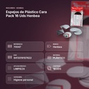 ESPEJOS DE PLÁSTICO CARA PACK 16 UDS HENBEA - resumen de atributos
