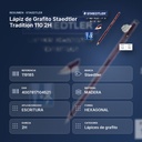 LÁPIZ DE GRAFITO STAEDTLER TRADITION 110 2H  - resumen de atributos