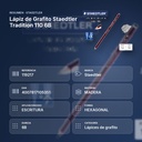 LÁPIZ DE GRAFITO STAEDTLER TRADITION 110 6B - resumen de atributos