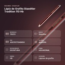 LÁPIZ DE GRAFITO STAEDTLER TRADITION 110 HB  - resumen de atributos