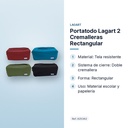 PORTATODO LAGART 2 CREMALLERAS RECTANGULAR - características principales