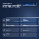 MINAS MARS CARBON 2MM HB TUBO12 UDS STAEDTLER - resumen de atributos