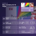 BLOC CARTULINA A3 10 HOJAS - resumen de atributos