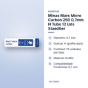 MINAS MARS MICRO CARBON 250 0,7MM H TUBO 12 UDS STAEDTLER - características principales