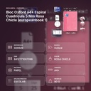 BLOC OXFORD A4+ ESPIRAL CUADRÍCULA 5 MM ROSA CHICLE (EUROPEANBOOK 1)  - resumen de atributos