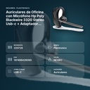 AURICULARES DE OFICINA CON MICRÓFONO HP POLY BLACKWIRE 3320 STEREO USB-C + ADAPTADOR USB-C/A – - resumen de atributos