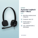 AURICULAR LOGITECH H151 + MICRO - características principales