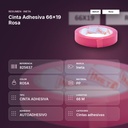 CINTA ADHESIVA 66X19 ROSA - resumen de atributos