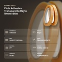 CINTA ADHESIVA TRANSPARENTE RAYLU 19MM×66M  - resumen de atributos