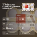 CINTA DE PINTOR CARROCERO 25MM×45M PAPEL 60 g/m² - resumen de atributos