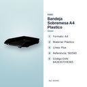 BANDEJA SOBREMESA A4 PLASTICO  - características principales
