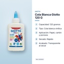 COLA BLANCA GIOTTO 120 G  - características principales