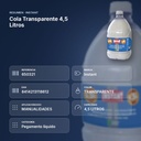 COLA TRANSPARENTE 4,5 LITROS - resumen de atributos