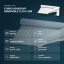 FORRO ADHESIVO REMOVIBLE 0,33x1,5M - resumen de atributos
