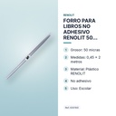 FORRO PARA LIBROS NO ADHESIVO RENOLIT 50 MICRAS 0,45 x 2 M TRANSPARENTE - características principales