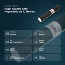 PAPEL AIRONFIX ANTE NEGRO ROLLO DE 10 METROS - resumen de atributos