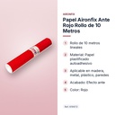 PAPEL AIRONFIX ANTE ROJO ROLLO DE 10 METROS - características principales