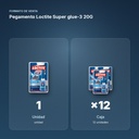 PEGAMENTO LOCTITE SUPER GLUE-3 20G  - formato de venta: caja de 12