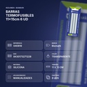 BARRAS TERMOFUSIBLES 11x15cm 6 UD - resumen de atributos