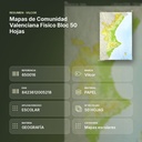 MAPAS DE COMUNIDAD VALENCIANA FISICO BLOC 50 HOJAS - resumen de atributos