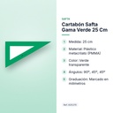 CARTABÓN SAFTA GAMA VERDE 25 CM  - características principales