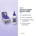 SILICONA LÍQUIDA BOTELLA 100ML - características principales
