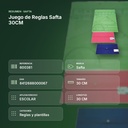 JUEGO DE REGLAS SAFTA 30CM - resumen de atributos