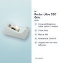 PORTARROLLOS 530 GRIS - características principales