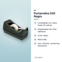 PORTARROLLOS 530 NEGRO  - características principales