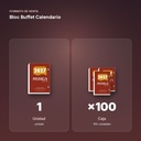 BLOC BUFFET CALENDARIO - formato de venta: caja de 100