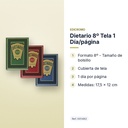 DIETARIO 8º TELA 1 DÍA/PÁGINA - características principales