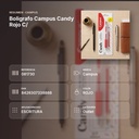 BOLIGRAFO CAMPUS CANDY ROJO C/ - resumen de atributos