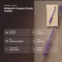BOLIGRAFO CAMPUS CANDY VIOLETA - resumen de atributos