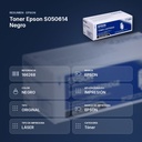 TONER EPSON S050614 NEGRO - resumen de atributos